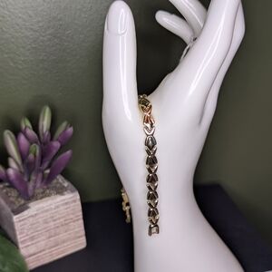 Pretty Bird 7-8 Inch 14 K Yellow Gold Plated Brass Hypoallergenic Bracelet